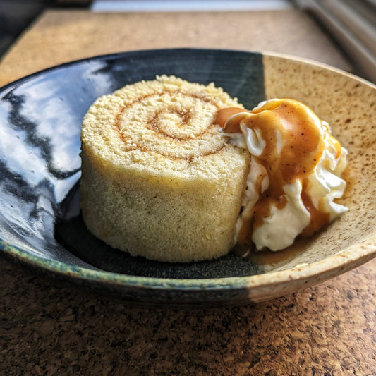 Miso Apple Swiss Roll