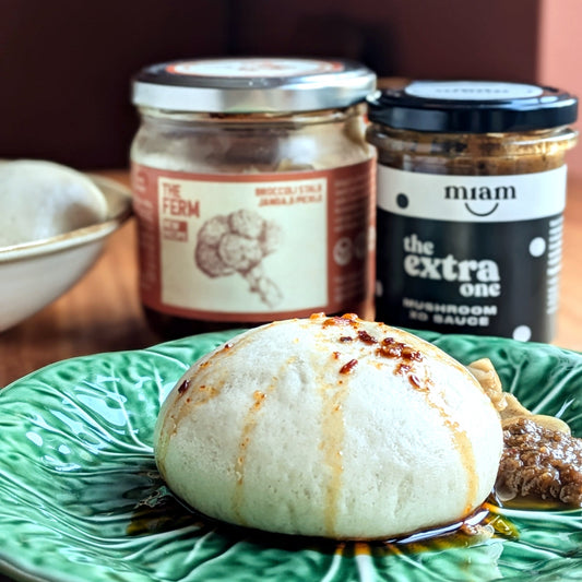 XO Steam Buns with Kimchi filling
