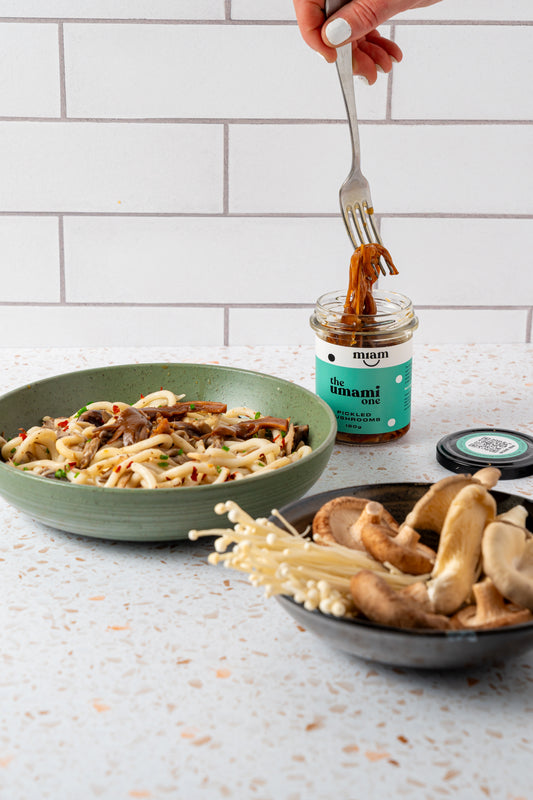 Pickled Japanese Mushrooms – award-winning and umami-rich