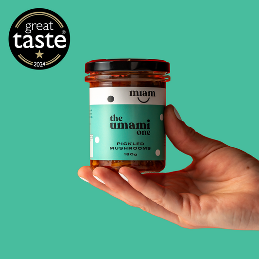 Pickled Japanese Mushrooms – award-winning and umami-rich