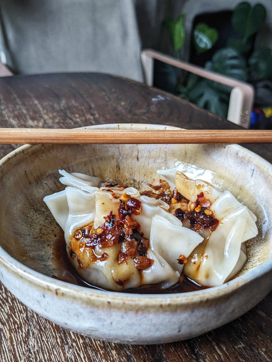 Mushroom and Tofu Gyoza