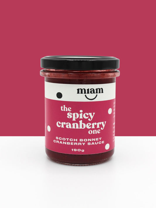Festive Limited Edition: Cranberry & Scotch Bonnet Sauce