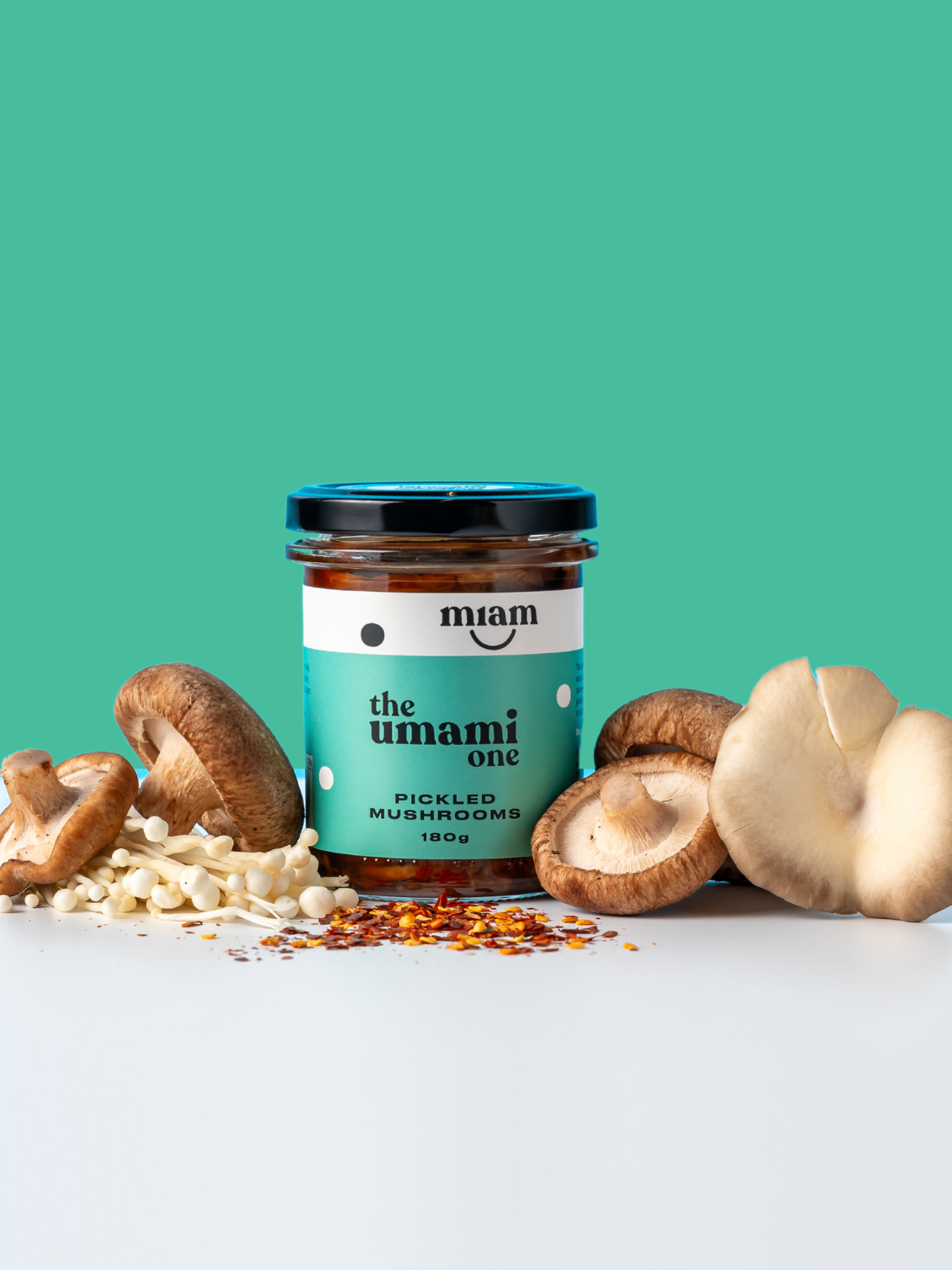 Pickled Japanese Mushrooms – award-winning and umami-rich
