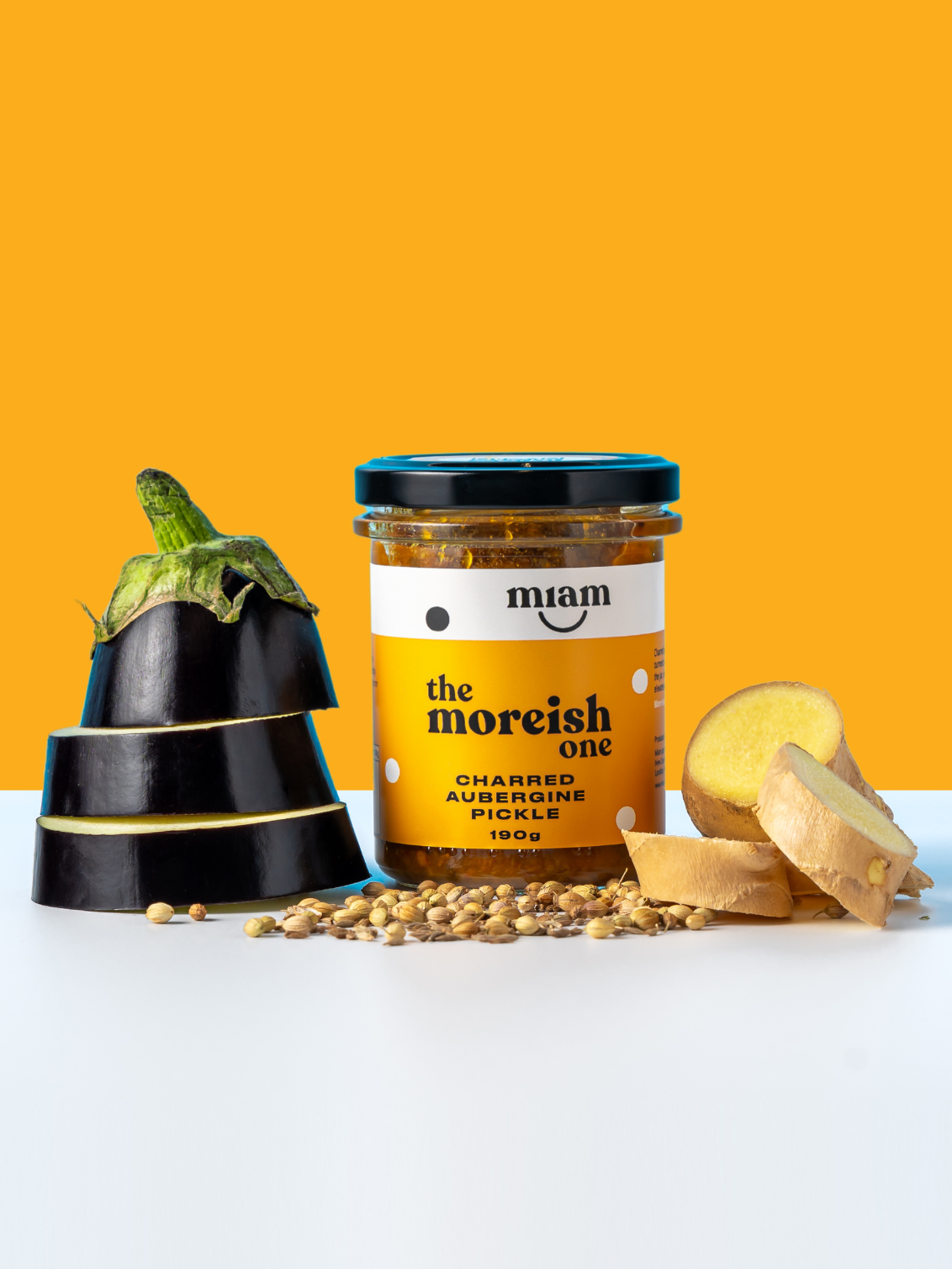 Charred Aubergine Pickle – smoky, spiced & so spoonable