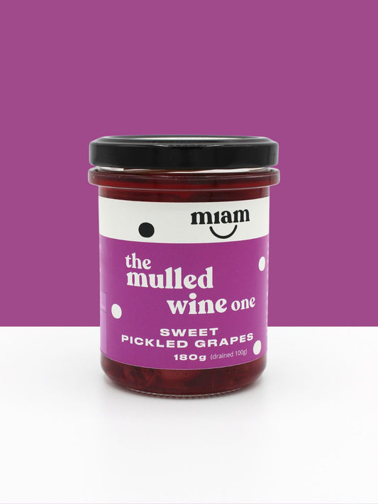 Festive Limited Edition: Mulled Wine Pickled Grapes